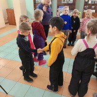 Занятие в библиотеке №4 п. Ольгино