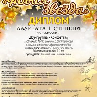 «Наши звёздочки!»